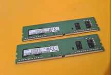 Kit 8GB DDR4 Desktop,2x4GB,Samsung,2666Mhz,CL11,Single Sided