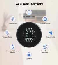 Termostat inteligent WiFi Tuya, Google, ALEXA, incalzire electrica