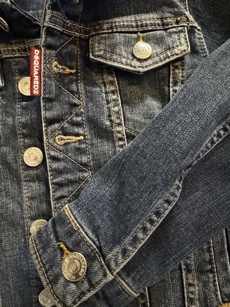 Детско дънково яке Dsquared 4’