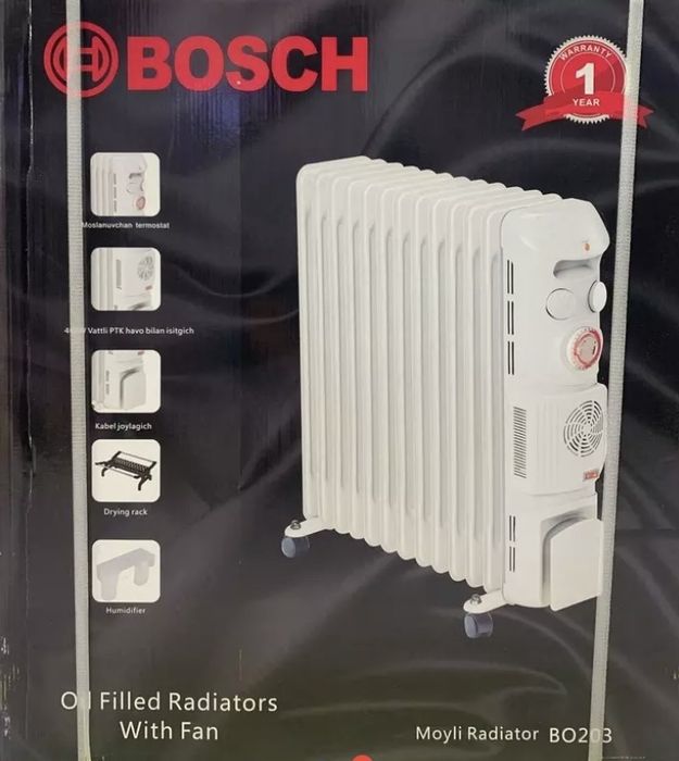 Масляные обогреватели Bosch 13 секция китай