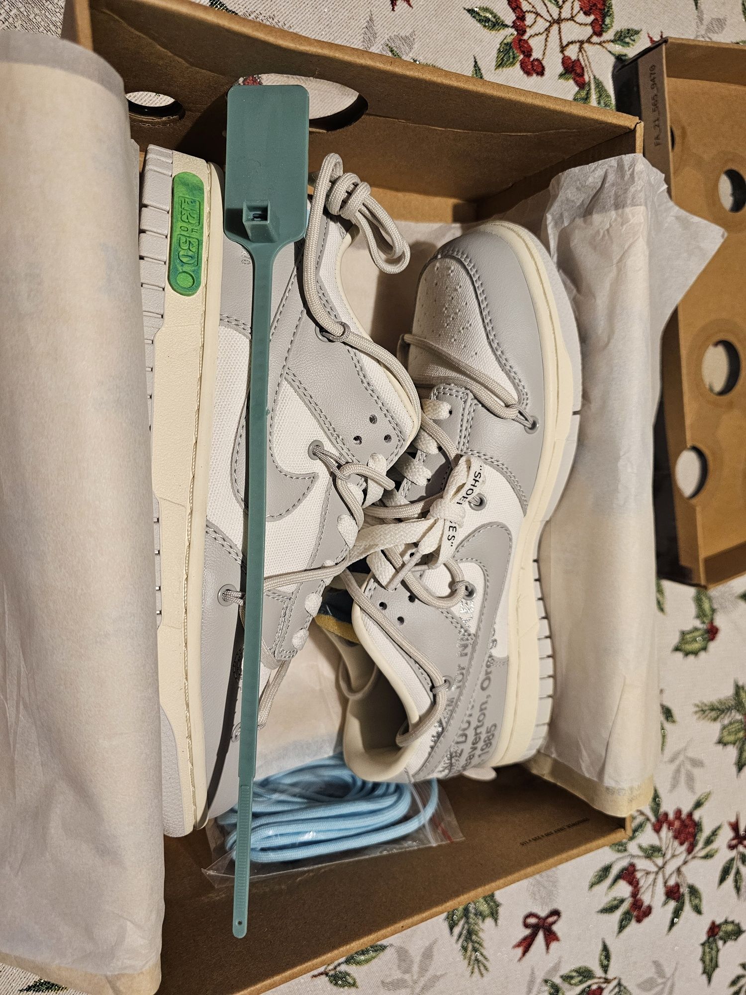 Dunk low offwhite lot 42
