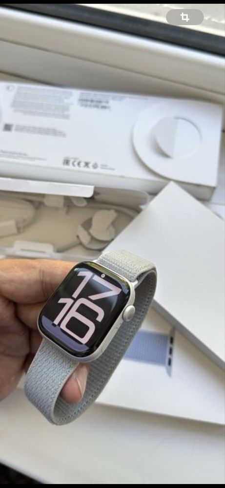 Apple watch 10 42mm silwer