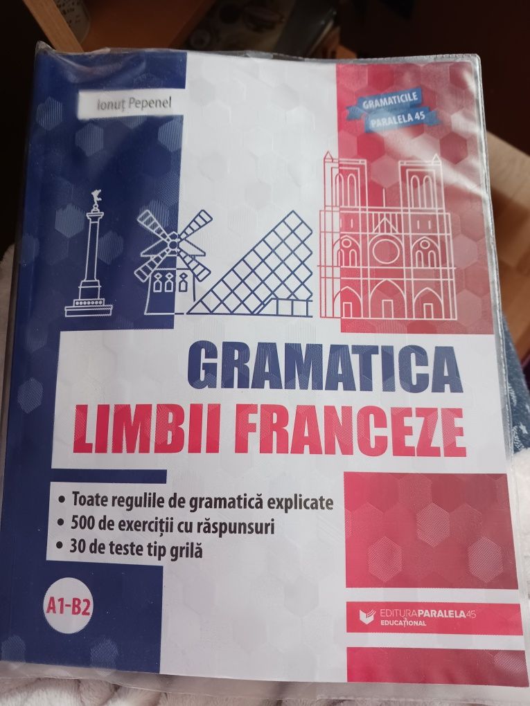 Carte de gramatica pt limba franceză