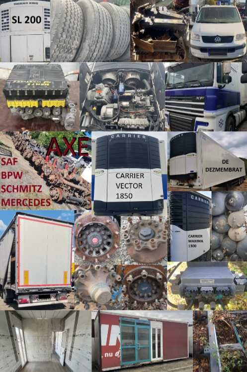 Butelie aer semiremorca Krone, Schmitz, Kogel disp. seara pt urgente