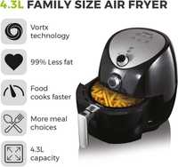 Еър фрайър/Фритюрник с горещ въздух TOWER, T17021 AirFryer 1500W, 4.5L