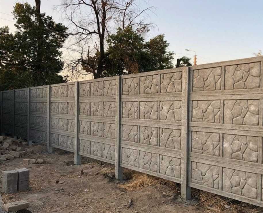 Еврозабор Ограда Калитка Ворота Шлакоблок с Установкой