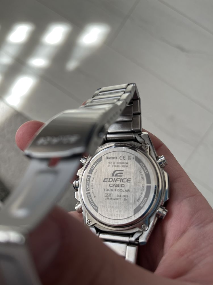 Мъжки часовник - Casio Edifice Solar BLUETOOTH ECB 900