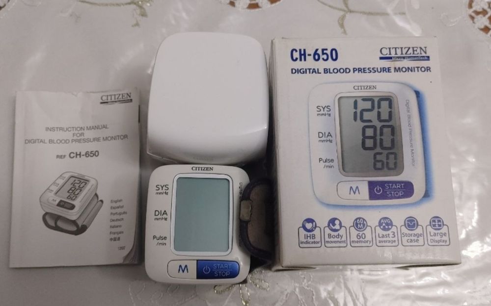 Цифровой тонометр Citizen CH-650