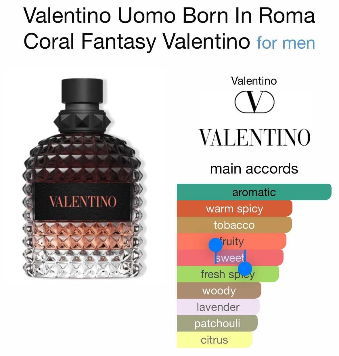 Valentino Uomo Born in Roma Coral Fantasy 50ml sigilat 100% original