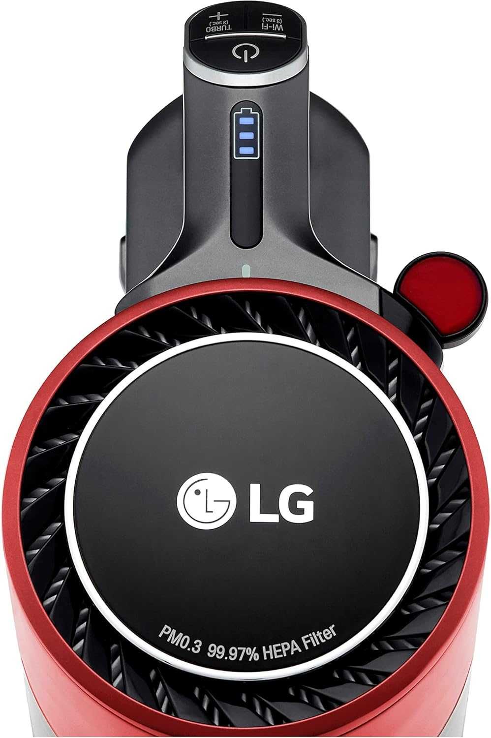 Вертикална прахосмукачка LG CordZero A9K Slim (A9K-SLIM1R) 60мин, 200W