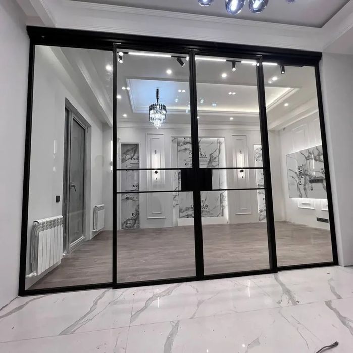 Раздвижные двери/Душевые кабины/Стекляный двери/Перила стекляный