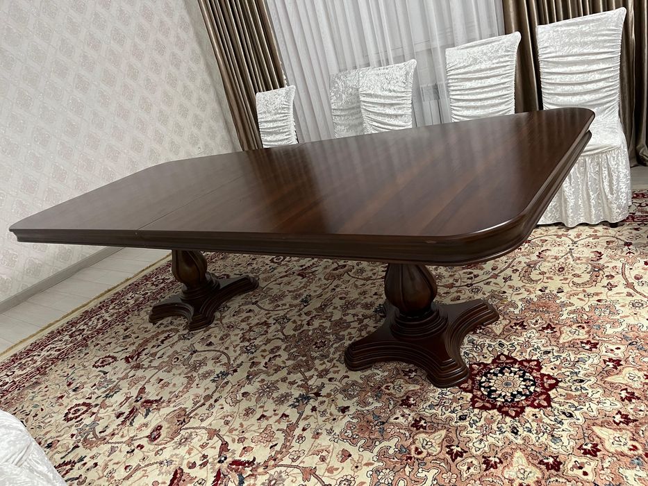 Стол трансформер Малайзия  стульясымен 12 орын