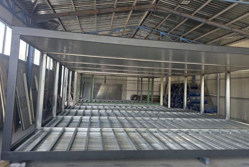 Vand container Modular Birou Terasa cadre metalice Birou