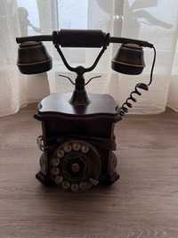 Telefon vintage din lemn