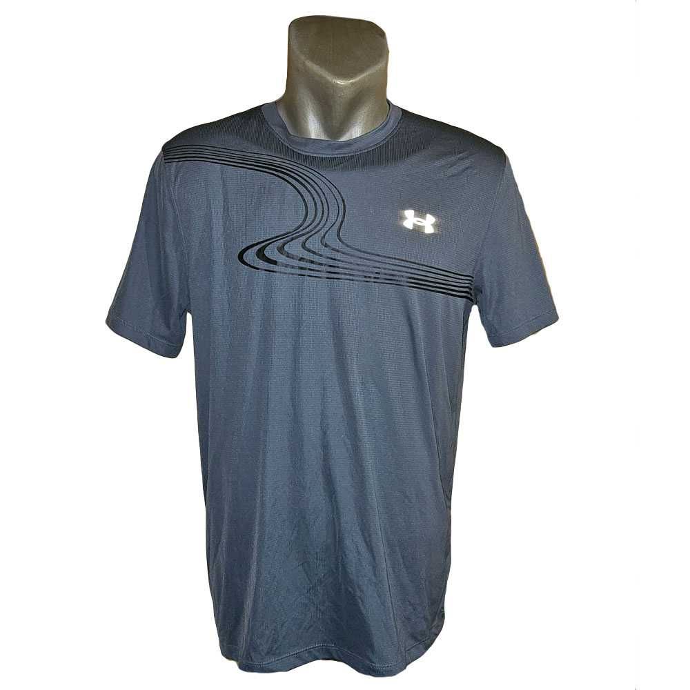 Нов Under Armour Run Trail Running Мъжка Тениска Спорт Ежедневна Раз.L