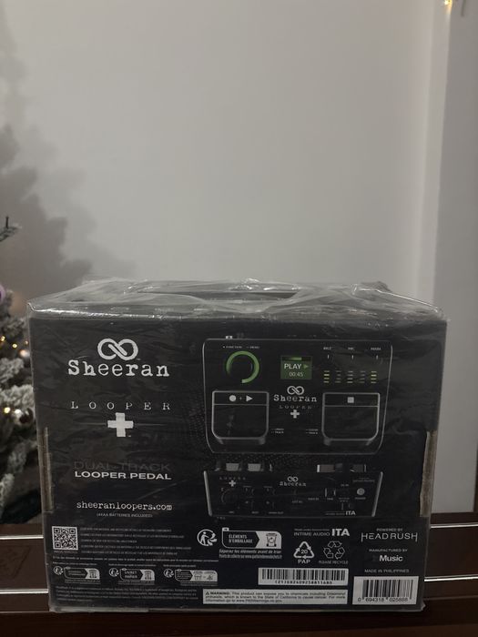 Sheeran Looper + | Pedală Looper Dual-Track | Nou, Sigilat
