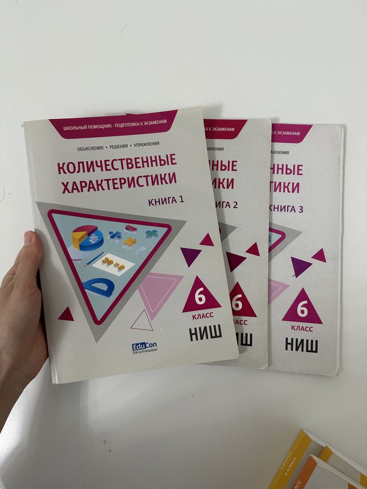 подготовка в НИШ, БИЛ. Книги Educon.