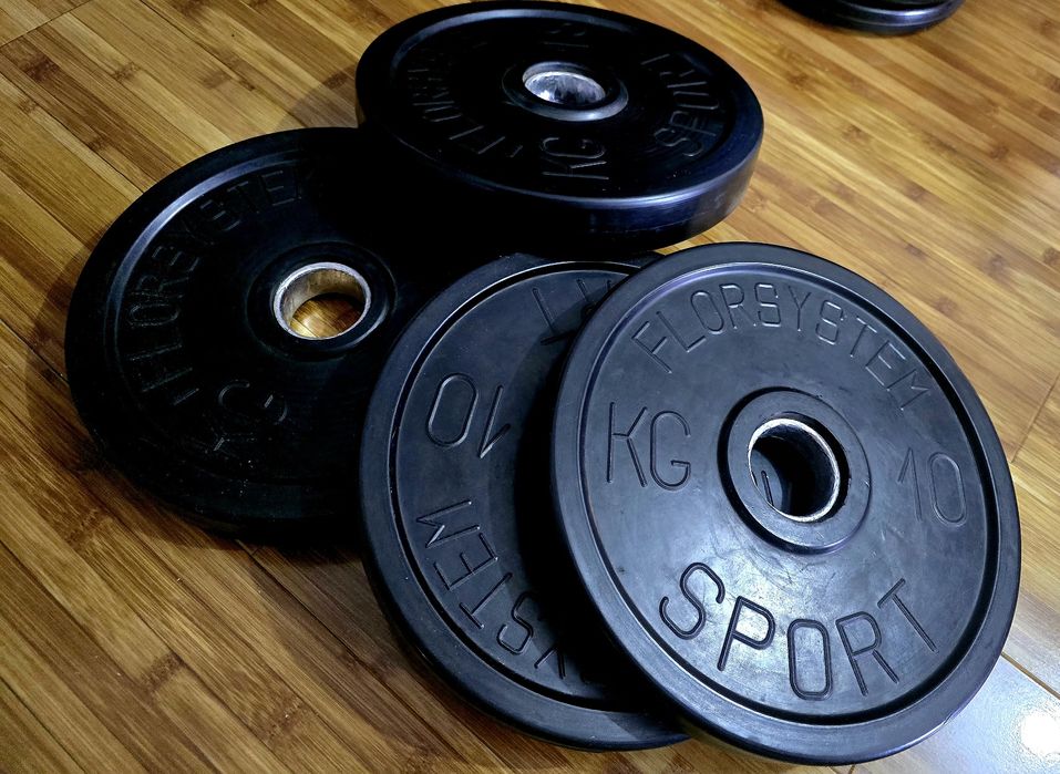 Disc/greutate bumper cauciucat 50/51 olimpic