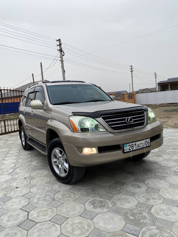 Lexus GX 470 бежевый металлик