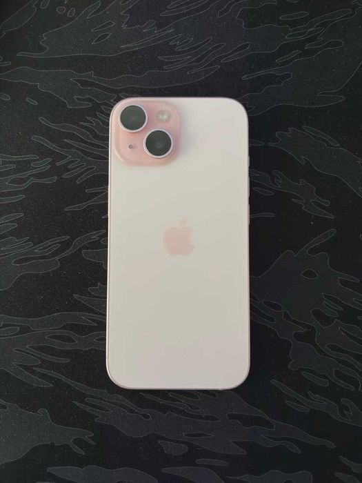 iPhone 15 Pink/Roz 128GB 10/10 Full box Garantie