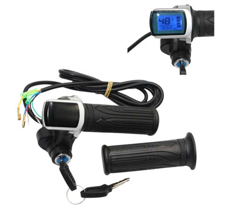 acceleratie cu maner display si contact trotinete,biciclete electrice