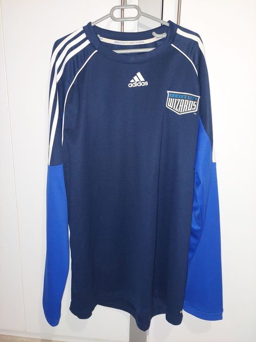 Мъжка блуза с дълъг ръкав Adidas Wizards Kansas City 2XL