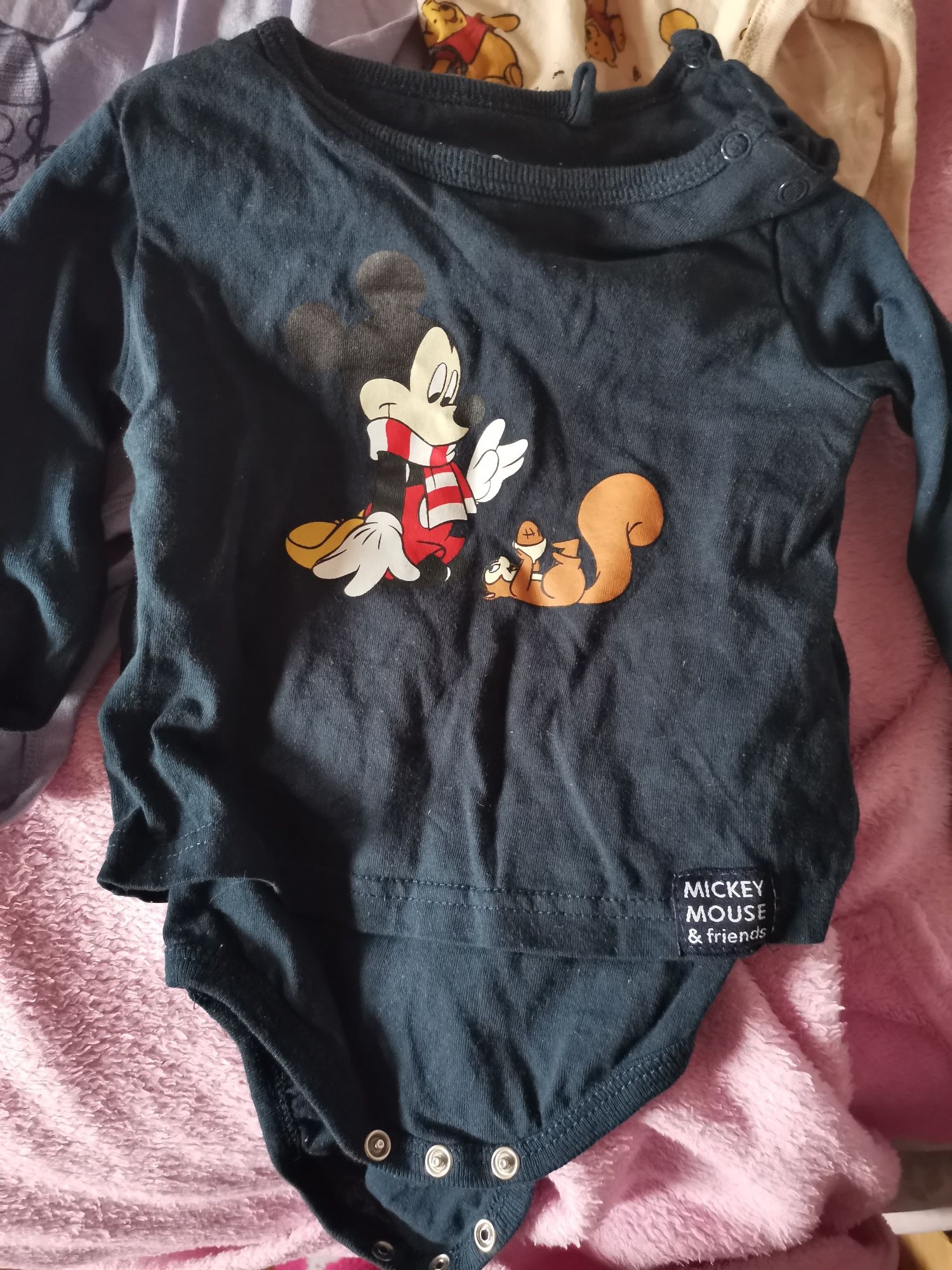 Лот Бебешки дрехи бодита с дълъг ръкав с герои от Дисни Disney