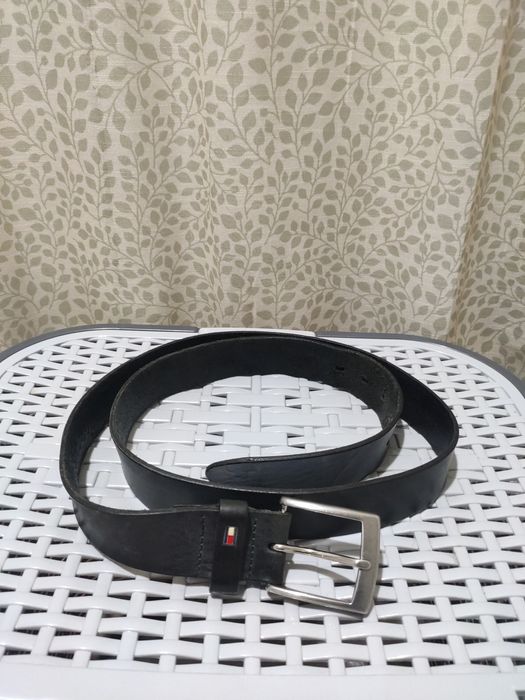 Curea Tommy Hilfiger din piele 128x3.5cm