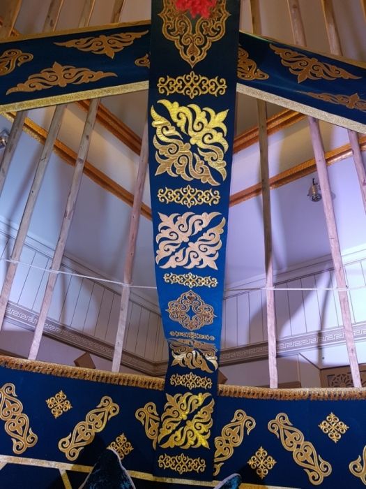 Юрта полуюрта выставочная аренда в Алматы для тоев и мероприятий