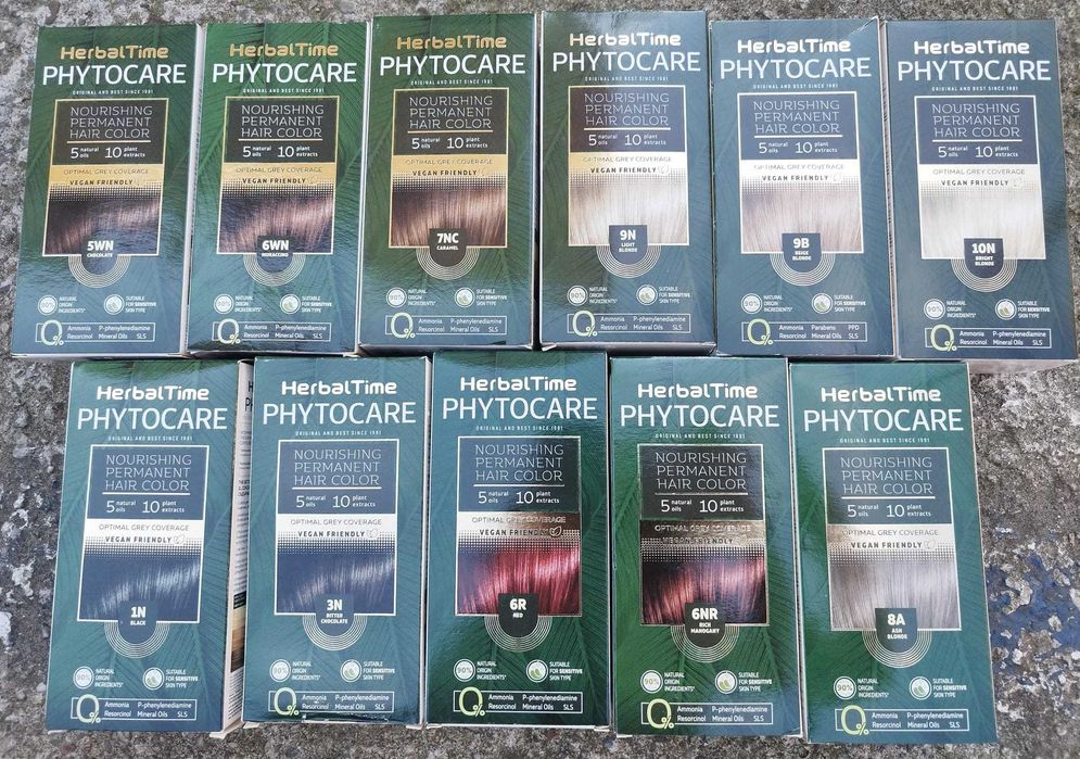 Vopsea permanenta profesionala 90% ingrediente naturale