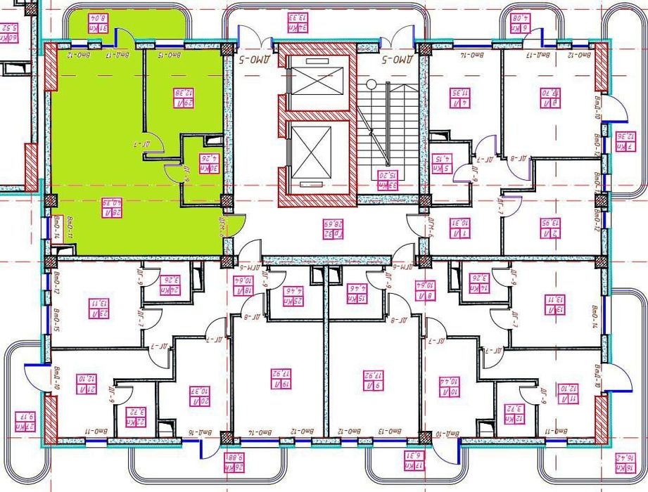 Квартира 2 комнаты ЖК Parkwood, 65м² Мирабадский р-н, пос-во России