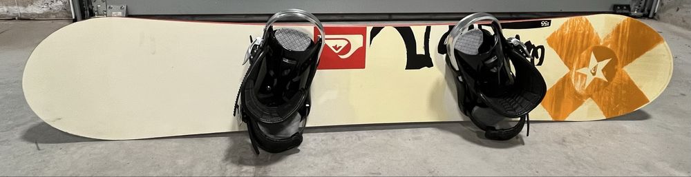 Сноуборд и автомати на Quicksilver 160см
