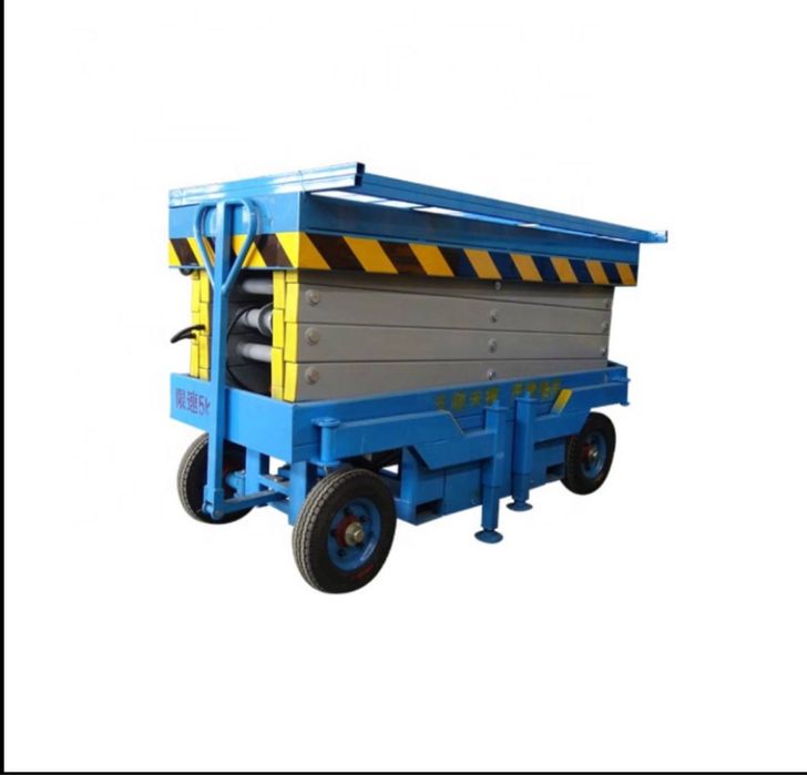 Ножничные строительные подъемники