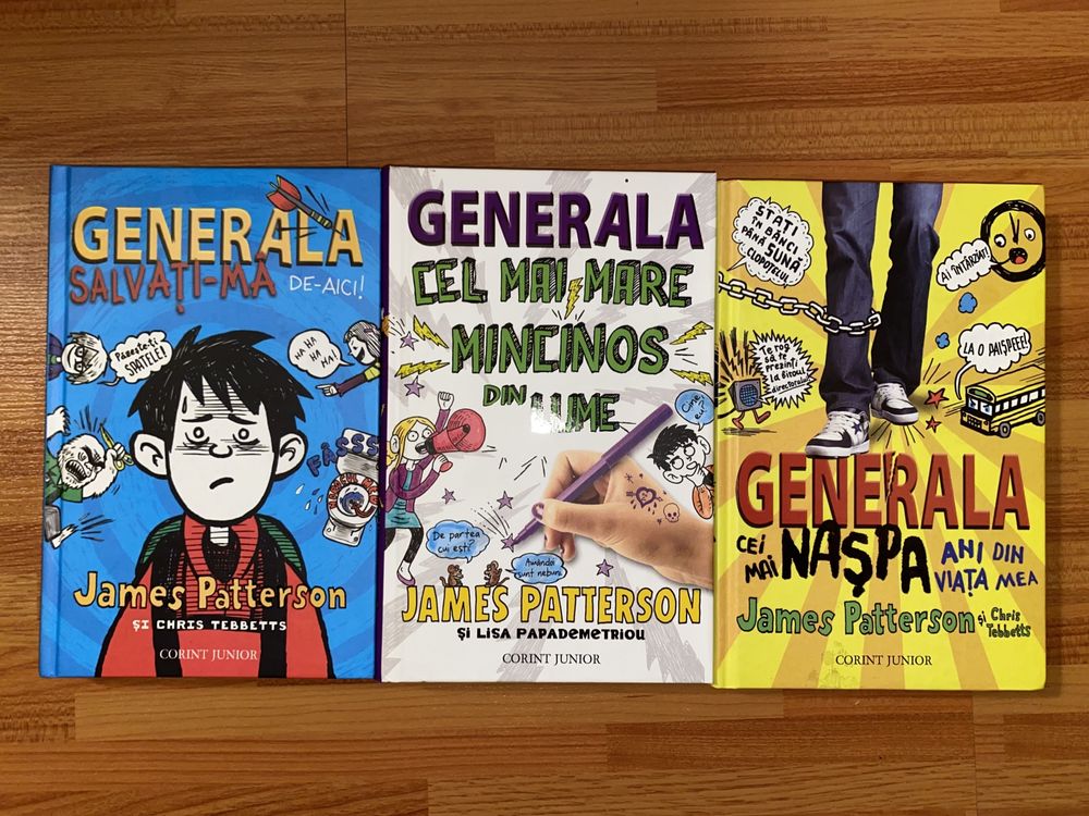Cărți seria ,,Generala” destinate copiilor