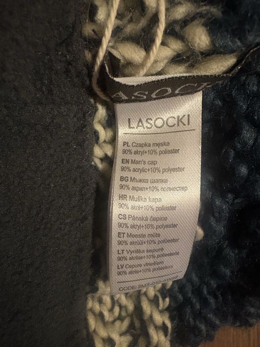 Caciula/fes gros de iarna multicolor nou