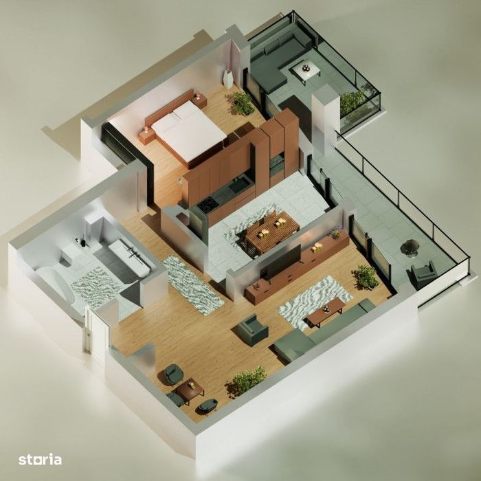 Tomis Nord/Carrefour - Vanzare apartament cu 2 camere, bloc nou.