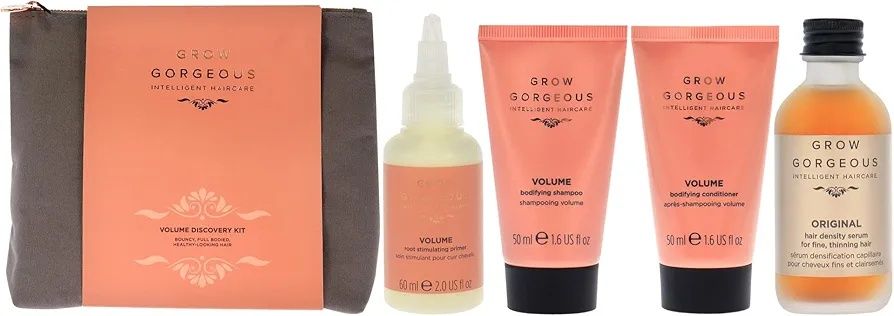 Grow Gorgeous Volume Growth Discovery Kit, комплект за коса