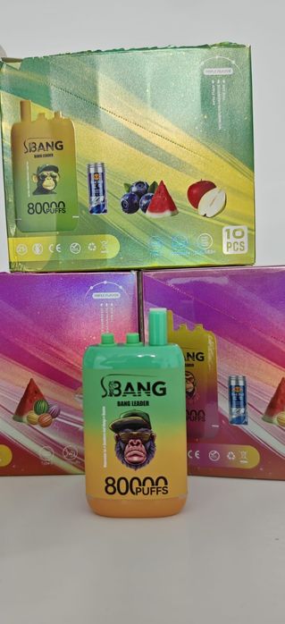 Vape 80.000 Puffs 3 Arome Reincarcabil