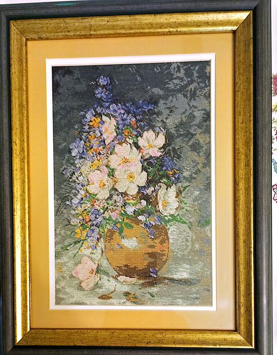 Goblen înrămat lucrat manual