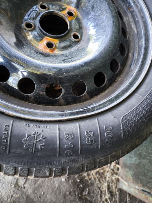 Vand jante otel + cauciucuri Ford (focus) 5x108/R16