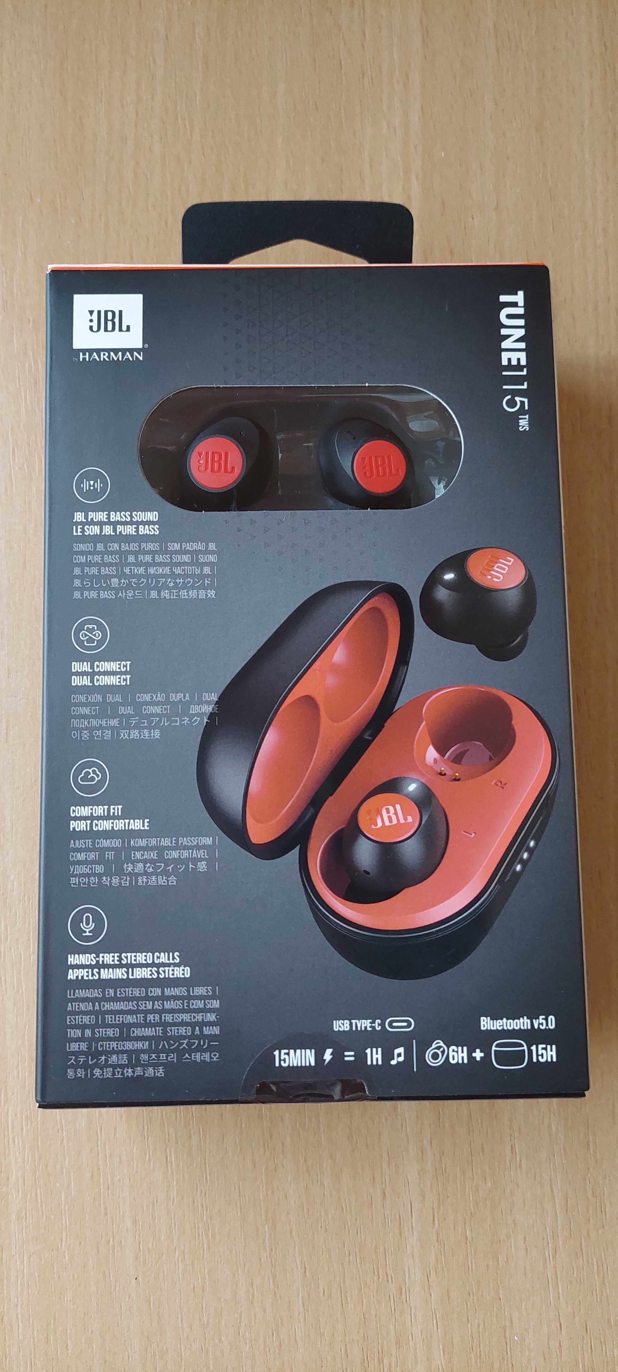 Безжични слушалки JBL Tune115tws