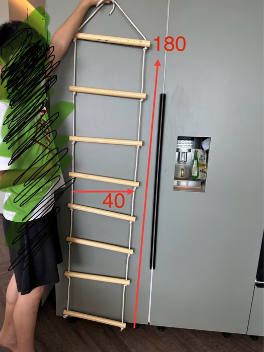 Веревочная лестница новая