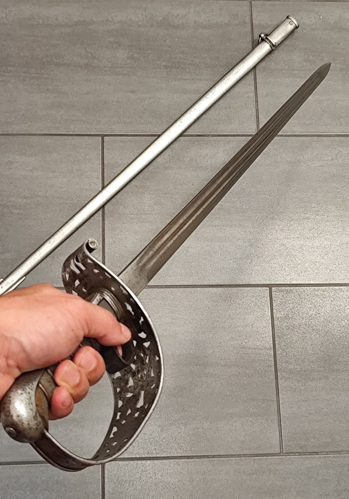 Швейцарска Сабя / Меч / M1899 Swiss Infantry Officer Sword