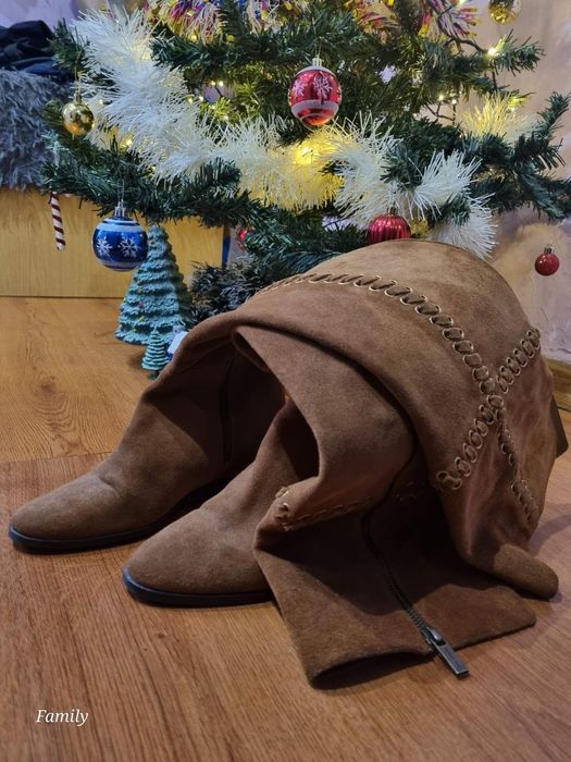 Michael kors Дамски ботуши, чизми, велур.