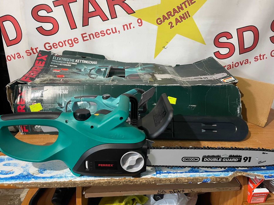 Drujba Electrica 1800w Sistem anti vibratii integrat Oregon Lama 37 cm