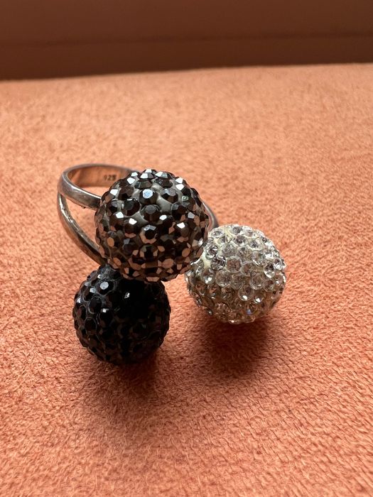 Сребърна гривна и пръстен