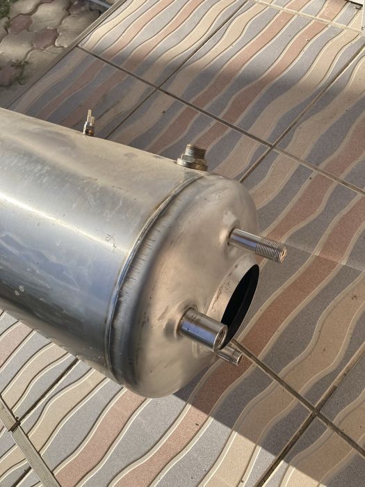 Recipient inox cu serpentina inox