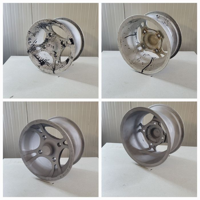 Sablare Jante/Piese Vopsitorie în Câmp Electrostatic/Vulcanizare