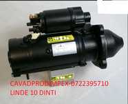 Electromotor nou 10 DINTI bendix pentru stivuitor Linde H40D