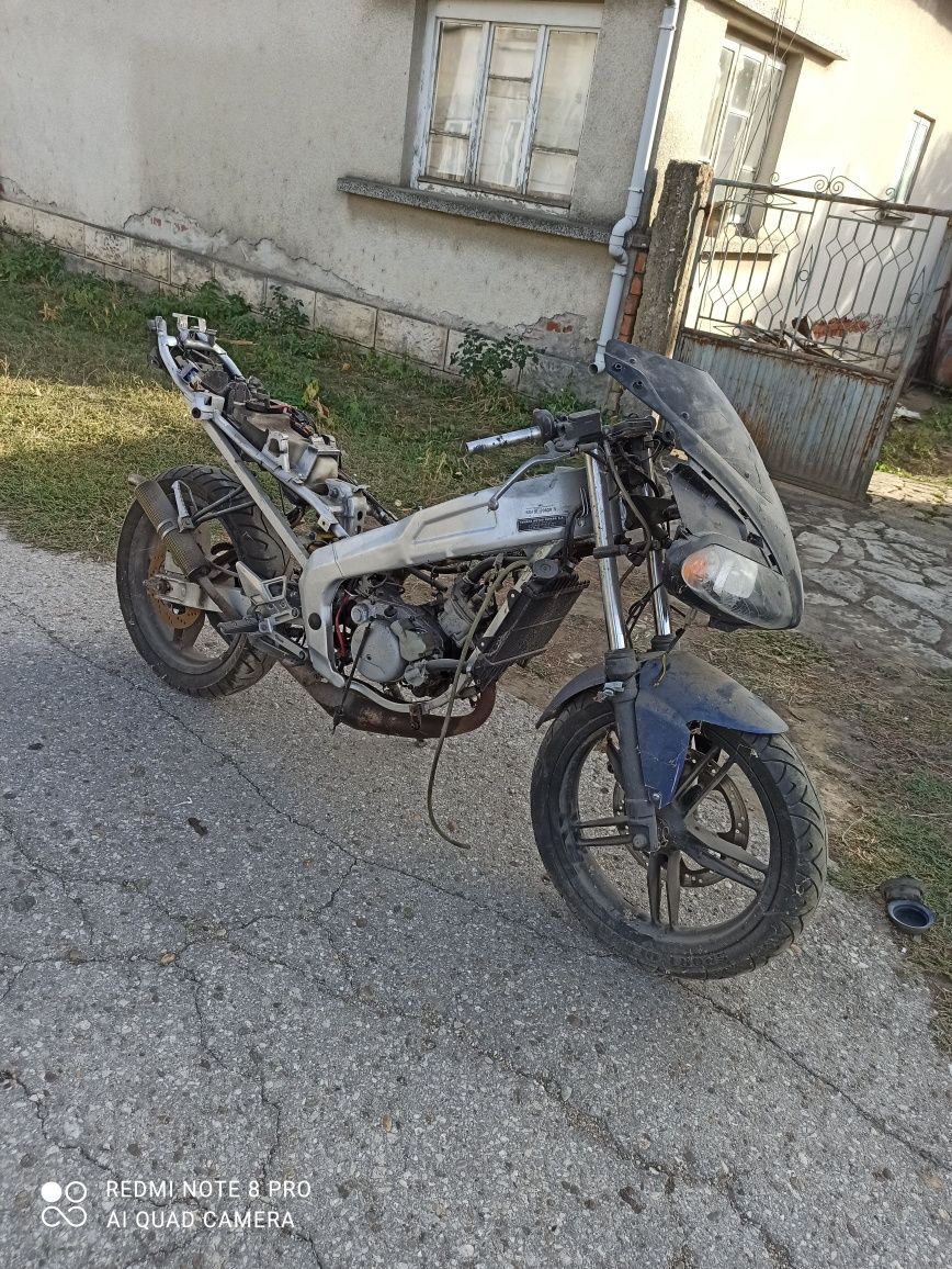 Yamaha tzr 50 на части